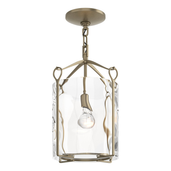 Semi-Flush Mts. Glass Down by Hubbardton Forge ( 39 | 121140-SKT-84-LL0137 Bow ) 