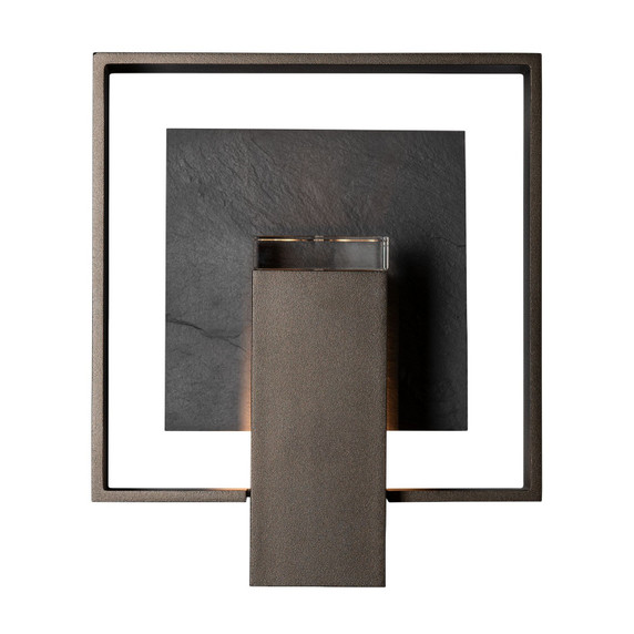 Exterior Sconces by Hubbardton Forge ( 39 | 302660-SKT-14-SL-ZM0850 Shadow Box ) 