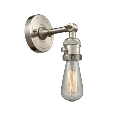 Sconces Metal by Innovations ( 405 | 203SW-SN-LED Franklin Restoration ) 