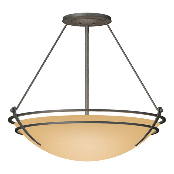Semi-Flush Mts. Bowl Style by Hubbardton Forge ( 39 | 124442-SKT-20-SS0054 Tryne ) 