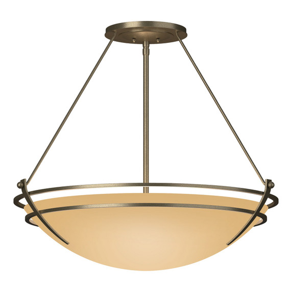 Semi-Flush Mts. Bowl Style by Hubbardton Forge ( 39 | 124442-SKT-84-SS0054 Tryne ) 