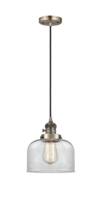 Mini Pendants Glass Down by Innovations ( 405 | 201CSW-AB-G72-LED Franklin Restoration ) 