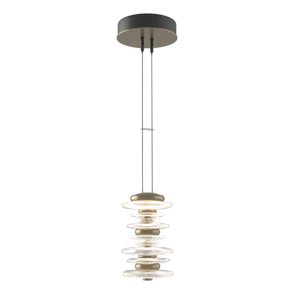 Mini Pendants Glass Down by Hubbardton Forge ( 39 | 139973-LED-STND-84 Cairn ) 