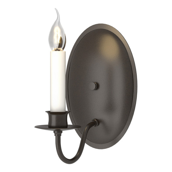 Sconces Single Candle by Hubbardton Forge ( 39 | 204210-SKT-14 Simple Lines ) 