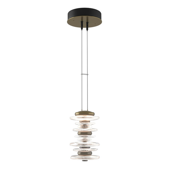 Mini Pendants Glass Down by Hubbardton Forge ( 39 | 139973-LED-STND-86 Cairn ) 