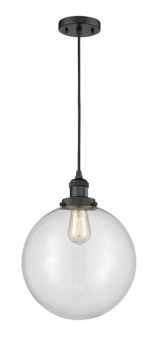 Mini Pendants Cable by Innovations ( 405 | 201C-BK-G202-12 Franklin Restoration ) 