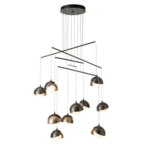 Large Chandeliers Metal Shade by Hubbardton Forge ( 39 | 131155-SKT-STND-07-84-GG0711 Brooklyn ) 