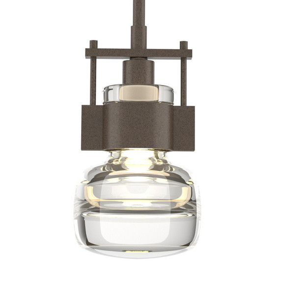 Mini Pendants Glass Down by Hubbardton Forge ( 39 | 187300-SKT-MULT-05-ZM0435 Cuff ) 