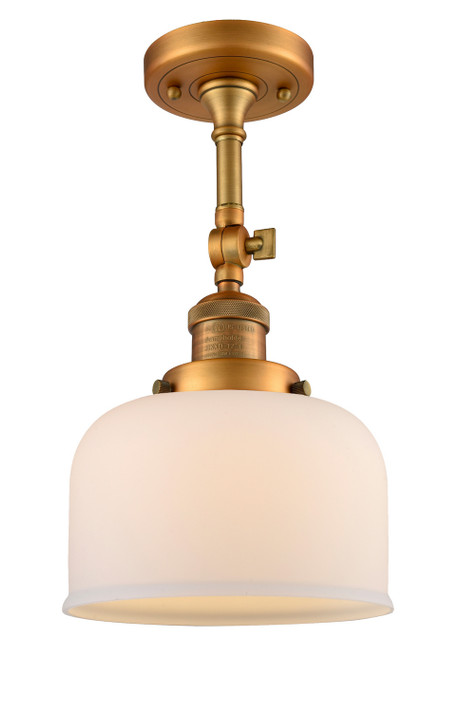 Semi-Flush Mts. Glass Down by Innovations ( 405 | 201F-BB-G71 Franklin Restoration ) 