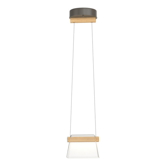 Mini Pendants Glass Down by Hubbardton Forge ( 39 | 151060-LED-STND-07-WD-ZM0560 Cowbell ) 