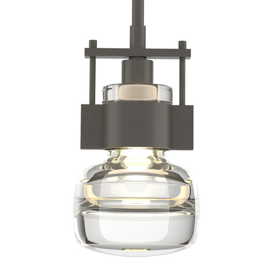 Mini Pendants Glass Down by Hubbardton Forge ( 39 | 187300-SKT-MULT-07-ZM0435 Cuff ) 