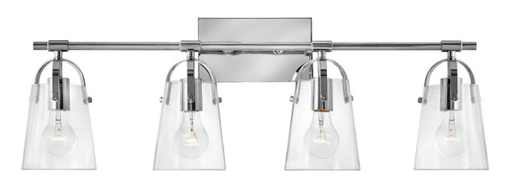 Bathroom Fixtures Four Lights by Hinkley ( 13 | 5134CM Foster ) 