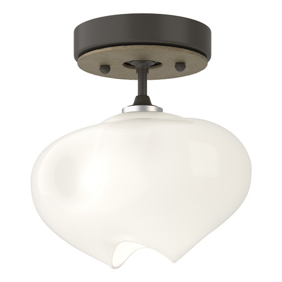 Semi-Flush Mts. Glass Down by Hubbardton Forge ( 39 | 121372-SKT-07-84-FD0710 Ume ) 