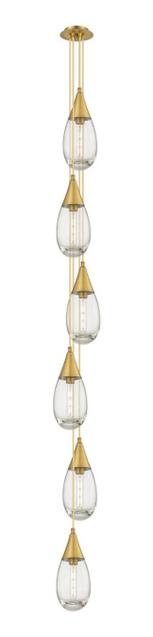 Pendants Multi-port/Cascade by Innovations ( 405 | 106-450-1P-BB-G450-6CL Downtown Urban ) 