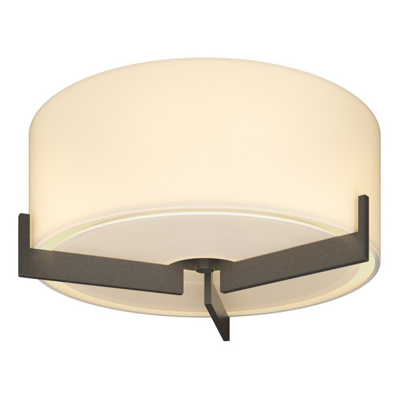 Flush Mounts Drum Shade by Hubbardton Forge ( 39 | 126401-SKT-07-GG0218 Axis ) 