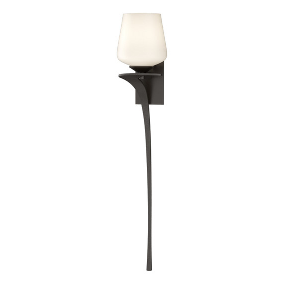 Sconces Single Glass by Hubbardton Forge ( 39 | 204710-SKT-LFT-14-GG0236 Antasia ) 