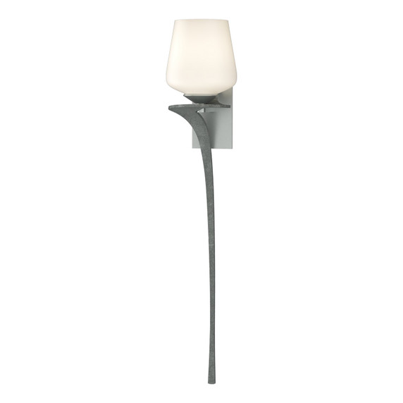 Sconces Single Glass by Hubbardton Forge ( 39 | 204710-SKT-LFT-82-GG0236 Antasia ) 