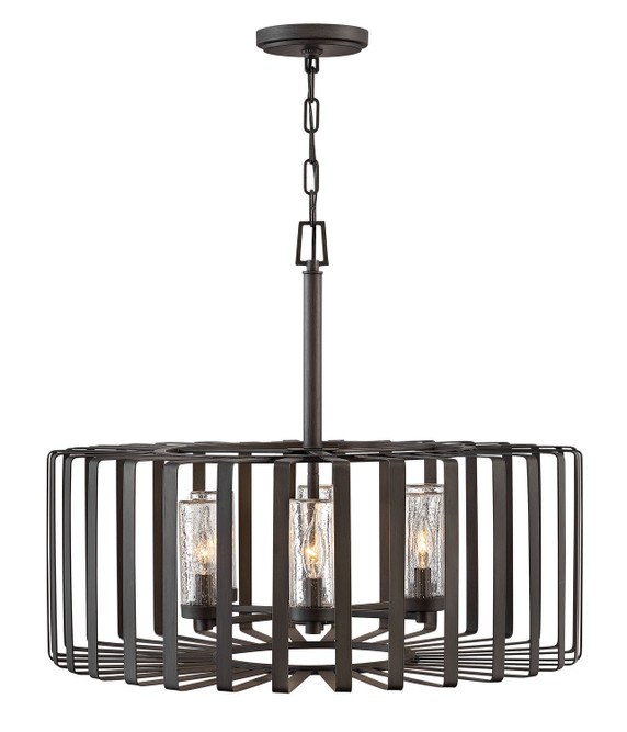 Mid. Chandeliers Glass Up by Hinkley ( 13 | 29505BGR Reid ) 