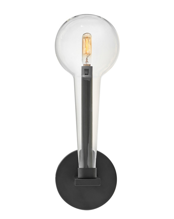 Sconces Single Glass by Hinkley ( 13 | 30520BK Alchemy ) 