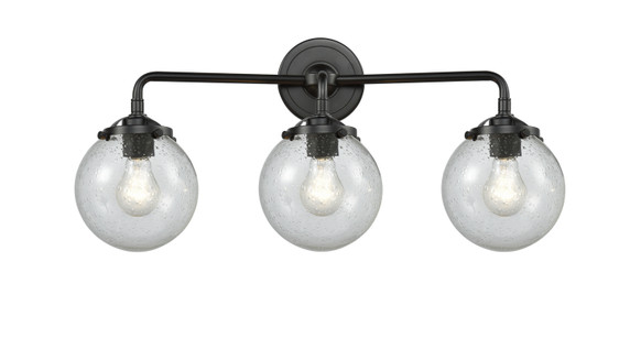 Bathroom Fixtures Three Lights by Innovations ( 405 | 284-3W-OB-G204-6-LED Nouveau ) 
