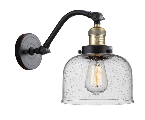 Sconces Single Glass by Innovations ( 405 | 515-1W-BAB-G74 Franklin Restoration ) 