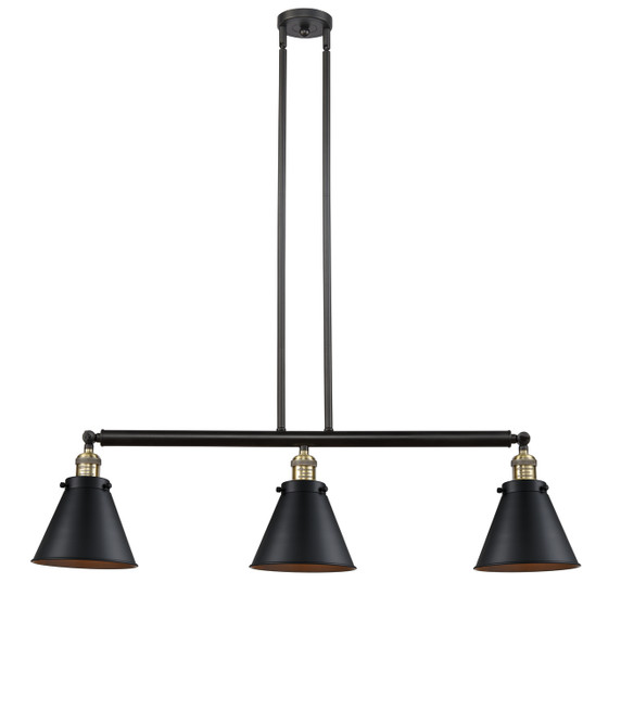 Linear/Island 3 Light Bar by Innovations ( 405 | 213-BAB-M13-BK Franklin Restoration ) 