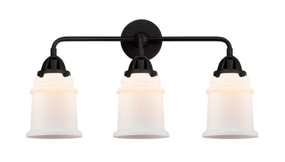 Bathroom Fixtures Three Lights by Innovations ( 405 | 288-3W-BK-G181-LED Nouveau 2 ) 