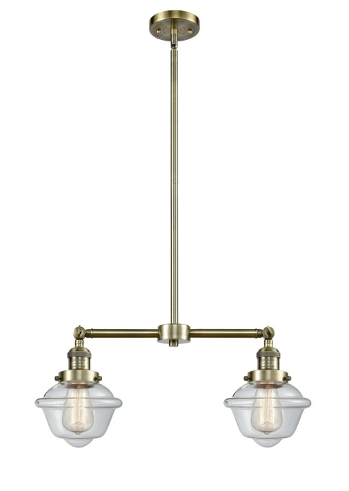 Linear/Island 2 Light Bar by Innovations ( 405 | 209-AB-G532 Franklin Restoration ) 