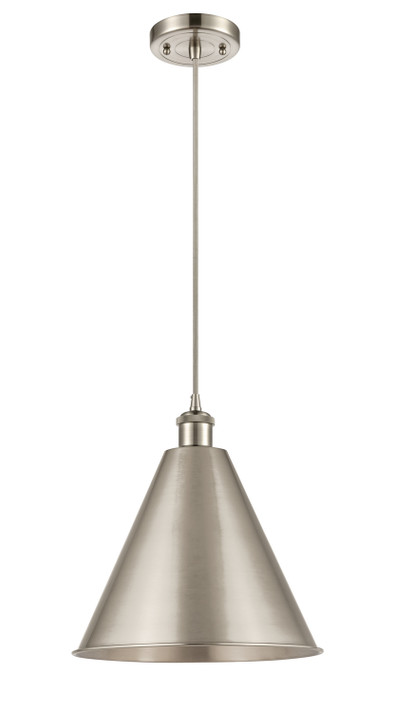 Pendants Metal Shade by Innovations ( 405 | 516-1P-SN-MBC-16-SN Ballston ) 