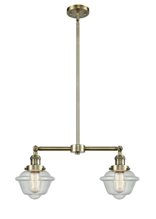 Linear/Island 2 Light Bar by Innovations ( 405 | 209-AB-G534 Franklin Restoration ) 