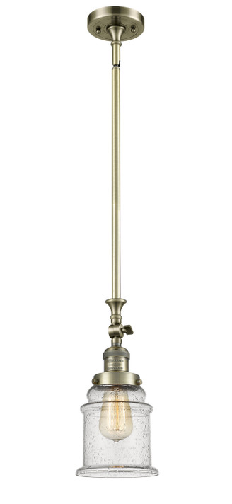 Mini Pendants Exposed Lamps by Innovations ( 405 | 206-AB-G184 Franklin Restoration ) 