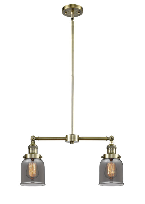 Mid. Chandeliers Glass Down by Innovations ( 405 | 209-AB-G53-LED Franklin Restoration ) 