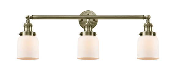 Bathroom Fixtures Three Lights by Innovations ( 405 | 205-AB-G51 Franklin Restoration ) 