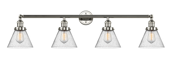 Bathroom Fixtures Four Lights by Innovations ( 405 | 215-PN-G44 Franklin Restoration ) 
