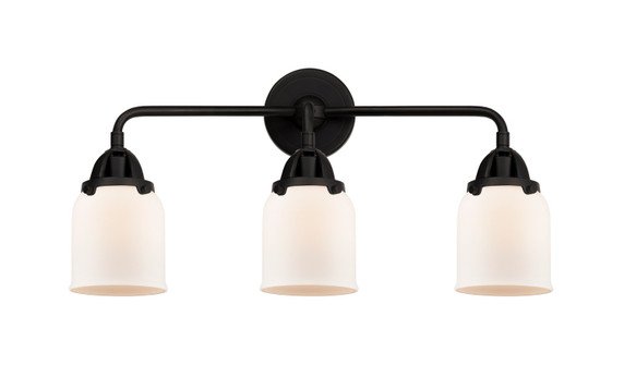 Bathroom Fixtures Three Lights by Innovations ( 405 | 288-3W-BK-G51-LED Nouveau 2 ) 