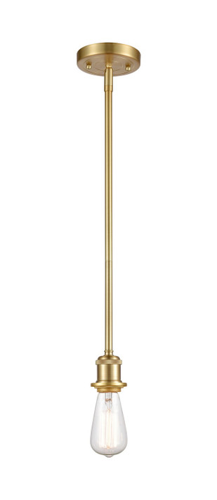 Mini Pendants Exposed Lamps by Innovations ( 405 | 516-1S-SG Ballston ) 