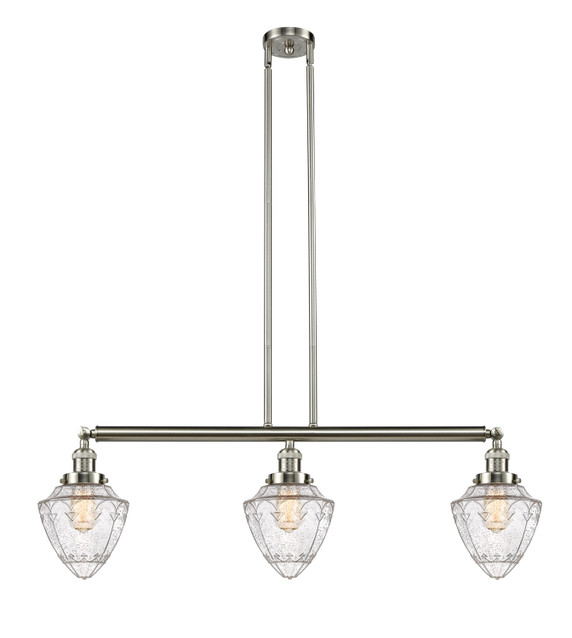 Linear/Island 3 Light Bar by Innovations ( 405 | 213-SN-G664-7 Franklin Restoration ) 