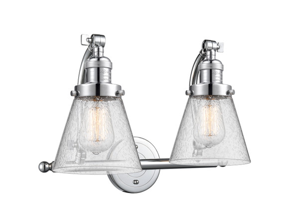Bathroom Fixtures Two Lights by Innovations ( 405 | 515-2W-PC-G64 Franklin Restoration ) 