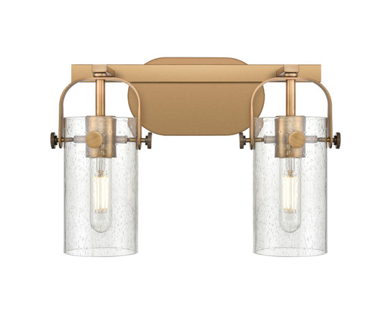 Bathroom Fixtures Two Lights by Innovations ( 405 | 423-2W-BB-G423-7SDY Downtown Urban ) 