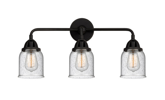 Bathroom Fixtures Three Lights by Innovations ( 405 | 288-3W-BK-G54-LED Nouveau 2 ) 