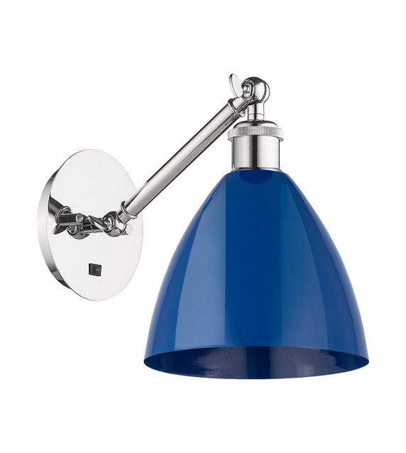 Sconces Metal by Innovations ( 405 | 317-1W-PC-MBD-75-BL Ballston ) 