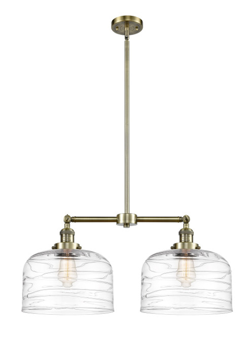 Linear/Island 2 Light Bar by Innovations ( 405 | 209-AB-G713-L-LED Franklin Restoration ) 