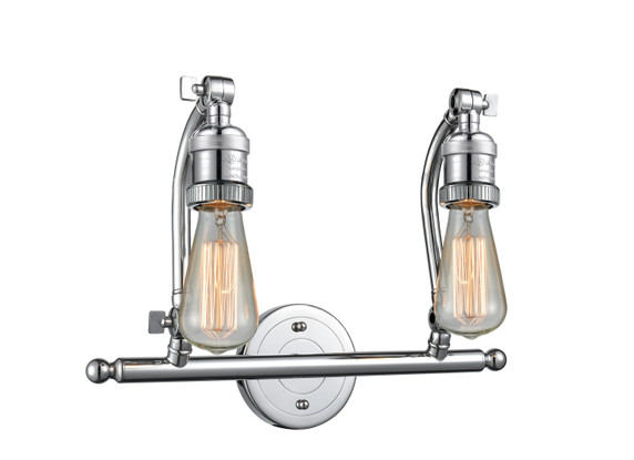 Bathroom Fixtures Two Lights by Innovations ( 405 | 515-2W-PC-LED Franklin Restoration ) 