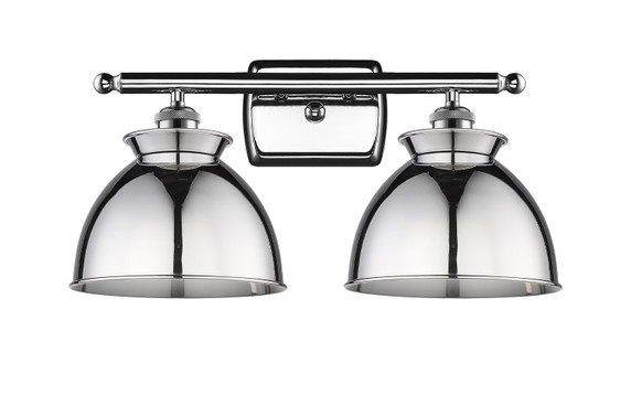 Bathroom Fixtures Two Lights by Innovations ( 405 | 516-2W-PC-M14-PC Ballston ) 