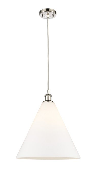 Pendants Glass Down by Innovations ( 405 | 516-1P-PN-GBC-161-LED Ballston ) 