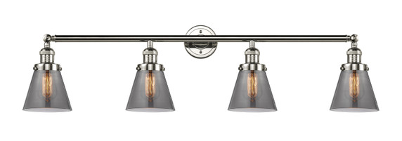 Bathroom Fixtures Four Lights by Innovations ( 405 | 215-PN-G63 Franklin Restoration ) 