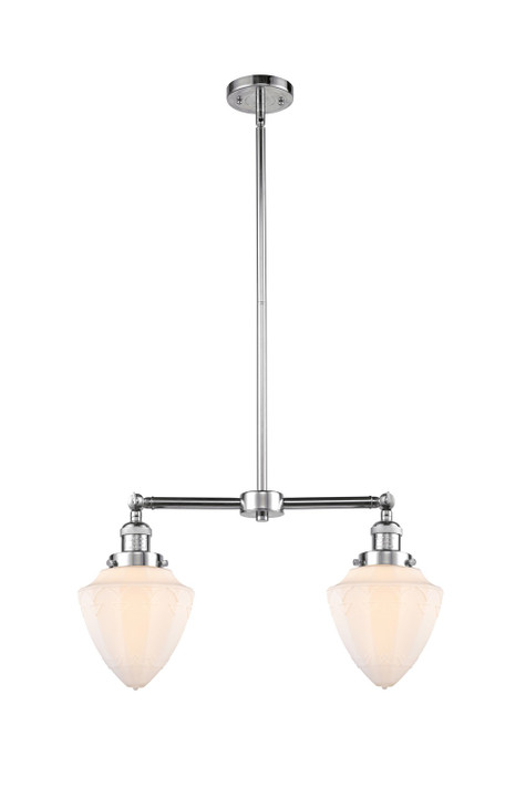 Linear/Island 2 Light Bar by Innovations ( 405 | 209-PC-G661-7-LED Franklin Restoration ) 