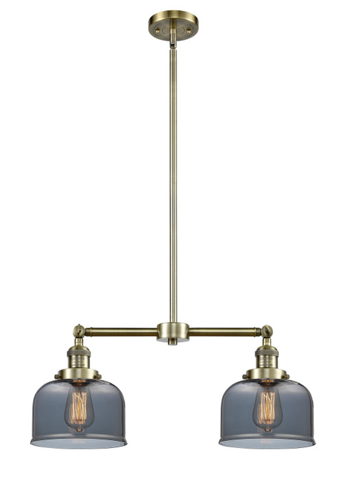 Mid. Chandeliers Glass Down by Innovations ( 405 | 209-AB-G73 Franklin Restoration ) 