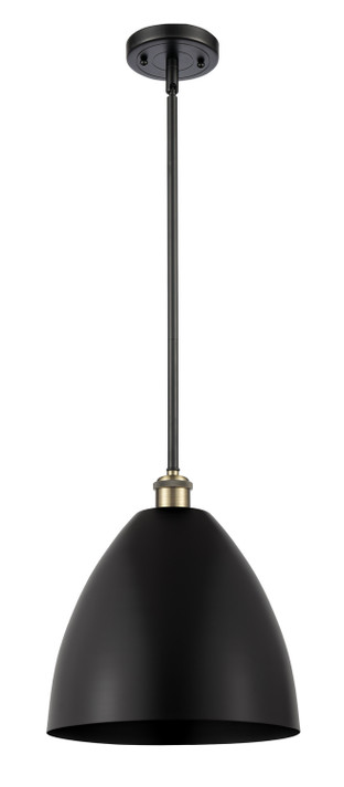 Pendants Metal Shade by Innovations ( 405 | 516-1S-BAB-MBD-12-BK Ballston ) 
