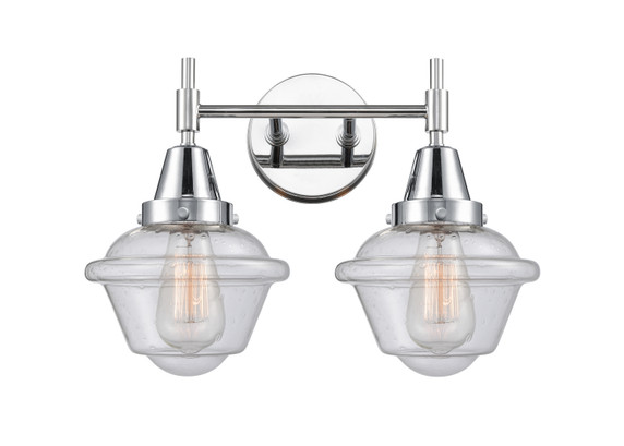 Bathroom Fixtures Two Lights by Innovations ( 405 | 447-2W-PC-G534 Caden ) 